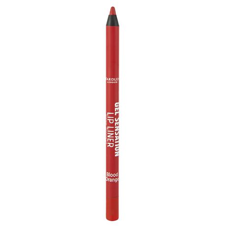 Yardley Gel Sensation Lip Liner Blood Orange