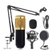 Load image into Gallery viewer, Andowl Professional Condenser Microphone Kit - Gold
