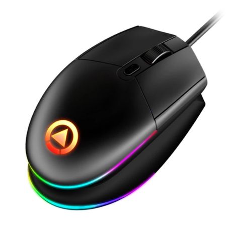 OQ - 7 Colour LED Office Mouse - Black Buy Online in Zimbabwe thedailysale.shop