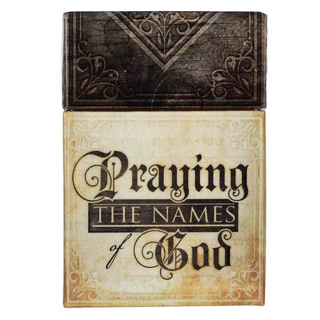 Praying The Names Of God (Boxed Cards)