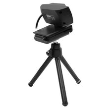 Load image into Gallery viewer, MACALLY Full HD 1080P USB-A webcam with TRIPOD - Black
