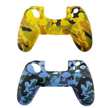 Load image into Gallery viewer, Unibright  Silicone Covers (Pack of 2) Yellow and Blue for PS4
