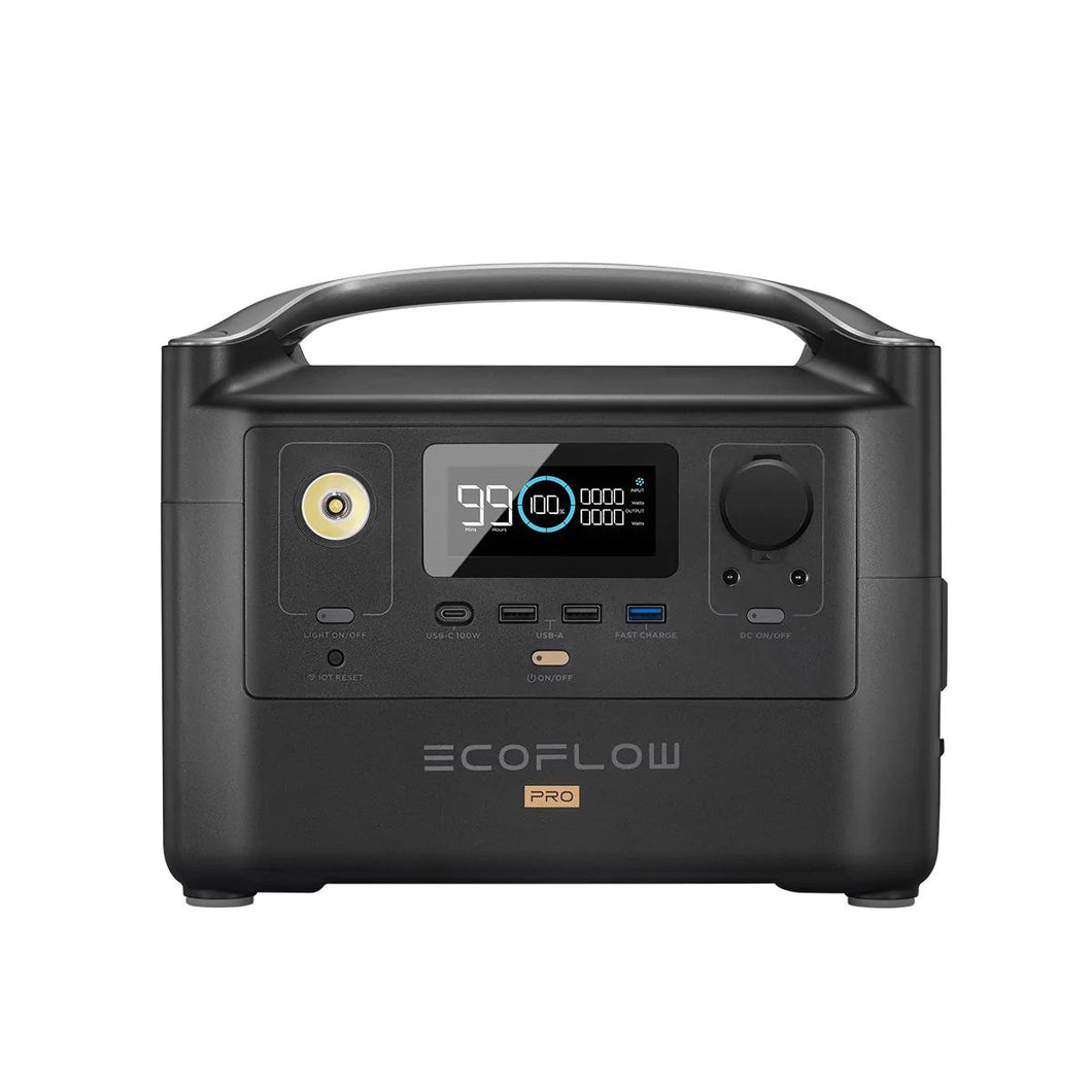 EcoFlow RIVER Pro 720Wh Portable Power Station - Black