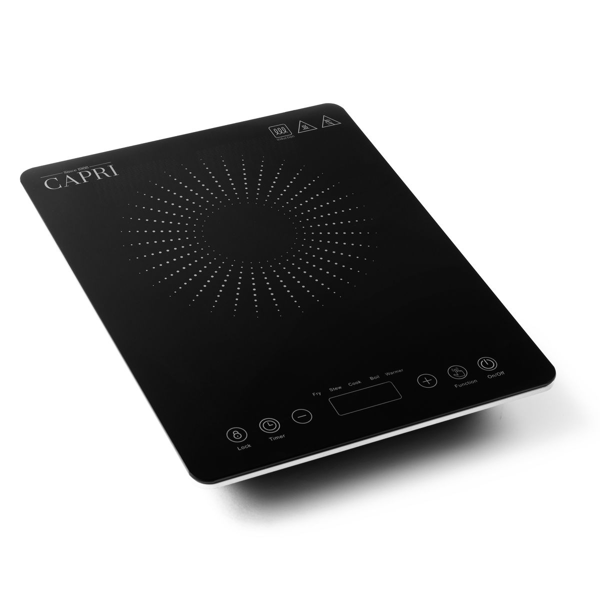 Capri 2000 Watt, Ultra Slim Single Plate Induction Cooker Buy Online in Zimbabwe thedailysale.shop