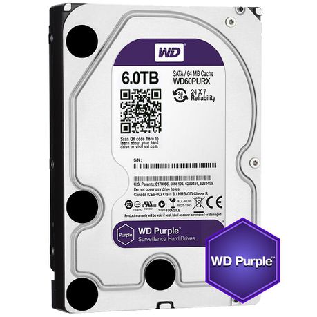 WD Purple 6TB 3.5 SATA 6Gb/s Internal Hard Drive Buy Online in Zimbabwe thedailysale.shop